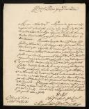 Carta de Miguel António Pereira Tenreiro de Albuquerque