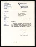 Copy of letter of Willem van der Poel to Niklaus Wirth inviting him to be an observer in IFIP