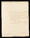 Carta de Joaquim Guilherme da Costa Posser para António de Araújo de <span class="hilite">Azevedo</span>