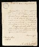 Carta de Manuel Rodrigues dos Santos e Faria