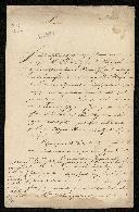 Carta de António de Araújo de <span class="hilite">Azevedo</span> para Beauharnais