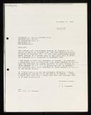 Copy of letter of Peter Zilahy Ingerman to A. Van Wijngaarden about MR-99 documents