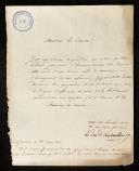 Carta do Duque de Luxemburgo
