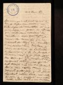 Carta de Suzanne Célie Lévy Cappadoce-Pereira