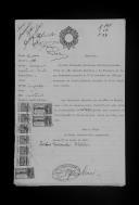Processo do passaporte de Antonio Fernandes Meireles