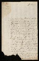 Ofício de Florêncio José Correia de Melo para António de Araújo de Azevedo