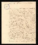 Carta de Bernardo José de Abrantes e Castro