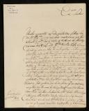 Carta de José Pinto Cabral de Araújo