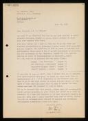 Copy of circular letter of Manfred Paul to WG 2.1 members about funds to the meeting of Banff
