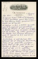 Letter of Dick Utman to Willem van der Poel about the delay of the report