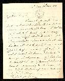 Carta do Marquês de Campo Maior, Marechal General Comandante em Chefe do Exército português desde 1809