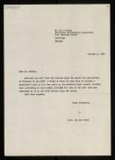 Letter of M. V. Wilkes to Willem van der Poel
