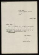 Letter of M. V. Wilkes to Willem van der Poel