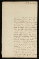 Carta em forma de requerimento de João Jorge Bartolani, 1º tenente da Armada Real