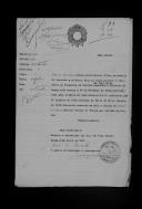 Processo do passaporte de Jose Carvalho