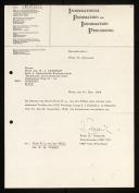 Copy of letter of Heinz Zemanek inviting Dr. N. J. Lehmann