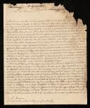 Carta do Duque de Serracapriola