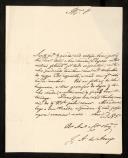 Carta de João António de Araújo de Azevedo a Joaquim de Brito Coutinho Araújo e Cunha