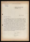 Copy of circular letter of Willem van der Poel to WG 2.1 members