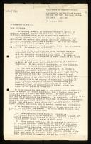 Circular letter of C. A. R. Hoare to members of WG 2.1 recommending the disbandment of WG 2.1