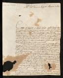 Carta de  Basílio Teixeira Cardoso de Saavedra Freire para Francisco Joaquim Moreira de Carneiro Borges do Couto e Sá