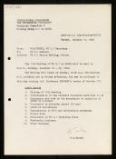 Copy of circular letter of W. M. Turski to WG2.1 members with WG 2.1 Munich meeting, notice