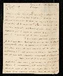 Carta do marquês del Campo para António de Araújo de Azevedo