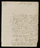 Carta de José Pinto Cabral de Araújo