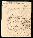 Carta de Bernardo José de Abrantes e <span class="hilite">Castro</span>