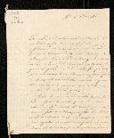 Carta do Conde de Ega para António de Araújo de Azevedo