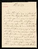 Carta do marquês de Alorna para o amigo António de Araújo de Azevedo