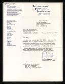 Copy of letter of Heinz Zemanek to T. B. Steele Jr. About the resignation of two american members of IFIP
