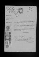 Processo do passaporte de Joaquim Costa