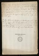 Carta da Rainha D. Maria I para o Marquês Mordomo-mor, Presidente do Real Erário