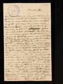 Carta de Suzanne Célie Lévy Cappadoce-Pereira