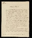 Carta do Conde de Hédouville