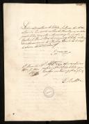 Certidão dos bens moveis de Tomás Vicente Cabeças de Sousa