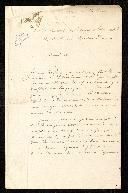 Carta de Charles Delacroix para António de Araújo de Azevedo