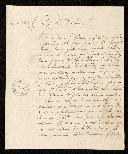 Carta de Miqueloti para o Conde da Ega