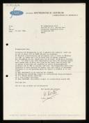 Letter of C. H. A. Koster to Willem van der Poel about the interest in printing and translating the Algol 68 report