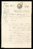 Carta de Talleyrand para António de Araújo de Azevedo