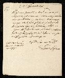Carta do Duque de Lafões para António de Araújo de Azevedo