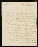 Carta do Conde de Ega para António de Araújo de Azevedo