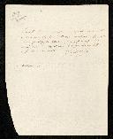 Nota de Charles Delacroix para António de <span class="hilite">Araújo</span> de Azevedo