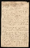 Carta de W. Hambly para António de Araújo de Azevedo