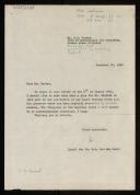 Copy of letter of Willem van der Poel to D. M. Parkin about Randell's Algol activities