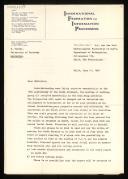 Copy of letter of Willem van der Poel to W. Turski about negative commentaries at the 10th anniversary of the Algol movement