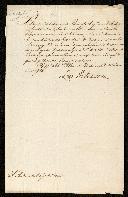 Carta de Luís Pinto de Sousa  para António de Araújo de Azevedo