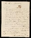 Carta de António de Araújo de azevedo para Henrique Gildemeester