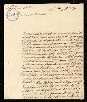 Carta de D. Catarina Micaela de Sousa César de Lancastre, Viscondessa de Balsemão
